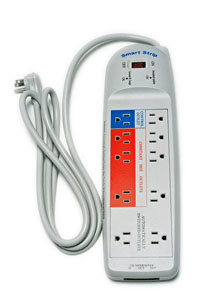 Energy Saving Smart Strip - Reduce Wasted Computer Power - Copyright 2008, Alternative Power Choices